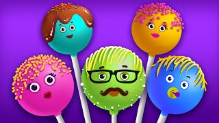 Cake Pop Finger Family  More Finger Family Songs For Kids [upl. by Corwin485]