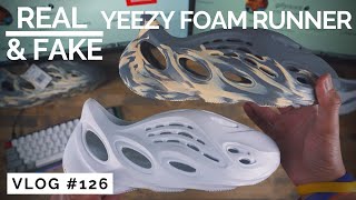 REAL VS FAKE  YEEZY FOAM RUNNERS [upl. by Bernardi]