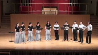 FMendelssohn quotVier Lieder op100  Lob des Fruehlingsquot by Afumi vocal ensemble [upl. by Teerell]