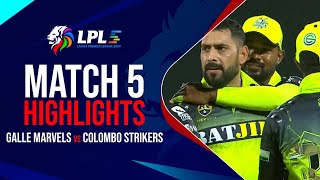 Lanka Premier League Highlights  Galle make it 2 wins out 2 of games  LPLOnStar [upl. by Esteban]