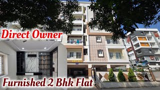 Direct Owner  Furnished 2 Bhk Flat For Sale  Just 1 Year Old   HMDA Approved  Miyapur  Hyd [upl. by Ul312]