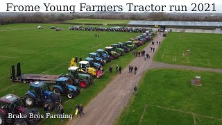 Frome Young Farmers Tractor Run 2021 [upl. by Elva197]