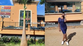 THE MOST HYPED KOREAN STORE IN KENYA  LOVE HOMEMART KENYA [upl. by Jemine881]