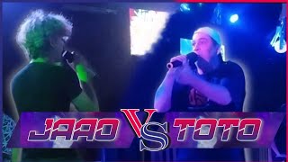 RIMASTERIZADOS  JAAO VS TOTO  BATALLA DE EXHIBICIÓN  SG BATTLES [upl. by Rik]