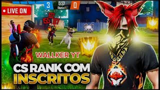 LIVEON FF😱 FREE FIRE AOVIVO 🔥 JOGANDO COM INSCRITOS 🔥 CODIGO DE EQUIPE 🔥 BR RANKEADA 🔥 4V4 🔥 8k [upl. by Naillij]