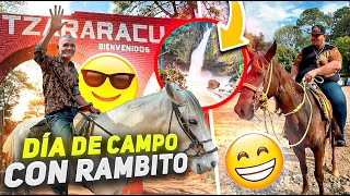 DIA DE CAMPO A LA CASCADA rámbito y coyote hombres deja caballo PATRON NETO [upl. by Unders]