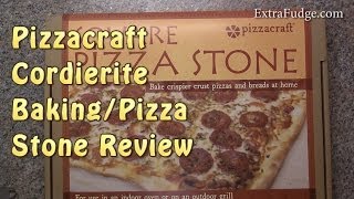 Pizzacraft 15quot Square Cordierite BakingPizza Stone Review [upl. by Nashner]