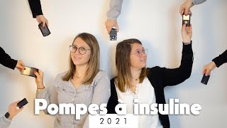 📟 6 pompes à insuline au TOP  2021 [upl. by Meit]