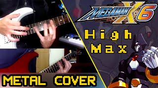 MEGAMAN X6 HighMax SymphonicMetal Guitar Remix  AHmusic [upl. by Peterman]