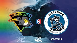 SL Blues VS Greyside Retirement Village  Div 6  2nd August  IceHQ Beer League ice hockey [upl. by Atiuqrahc]