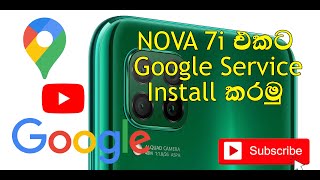 Huawei Nova 7i Google Service Install  100 Working Method [upl. by Hayashi]