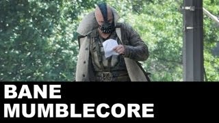 The Dark Knight Rises aka Bane Mumbles at Batman  Beyond The Trailer [upl. by Glyn]