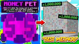 The BEST GENERATOR 💱 on Minecraft Skyblock MAKES MILLIONS  Minecraft Skyblock  PvPWars EP 3 [upl. by Suivat]