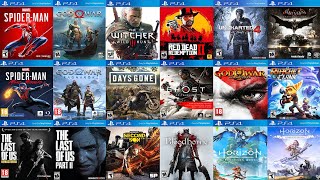 Top 30 Best PS4 Games of All Time  Best Playstation 4 Games [upl. by Wilcox238]