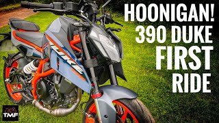 2024 KTM 390 Duke Review  First Ride [upl. by Fox]