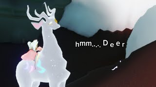 Season of Nine colored deer first quest but I edited it Sky children of light [upl. by Brooks280]