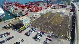 New refrigerated container yard [upl. by Pappas]