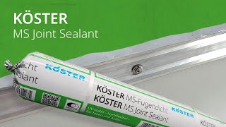 KÖSTER MS Joint Sealant [upl. by Par807]