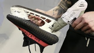 MAKING THE ADIDAS YEEZY V2 ICE SKATES [upl. by Dunstan81]