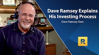 Dave Ramsey Explains His Investing Process [upl. by Ahseet214]