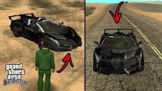 Secret Lamborghini Veneno Location in GTA San Andreas [upl. by Jillian498]