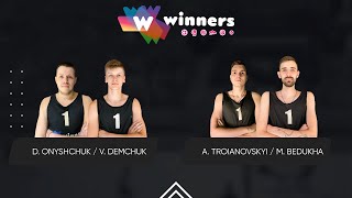 Winners Beach Volleyball Men D Onyshchuk  V Demchuk  A Troianovskyi  M Bedukha 03122024 [upl. by Jakie]