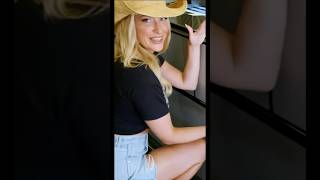 PaigeSpiranac checks out whats inside a NASCAR hauler [upl. by Froemming]