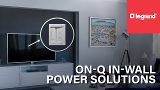 On Q Installing the Legrand InWall Power Kit [upl. by Kantos]