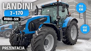 LANDINI 7170 SWB  całkiem pokaźna maszyna od Landini  Prezentacja  test ciągnika [upl. by Agiaf]