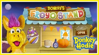 Donkey Hodie Donkeys FroYo Stand [upl. by Nnaeus675]