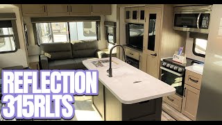 2023 Reflection 315RLTS  Rear Living Travel Trailer [upl. by Aynik]