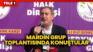 DEM Partiden Bahçeliye yanıt Uzattığın eli tuttuk diğer eli ortağın parçaladı [upl. by Attecnoc]