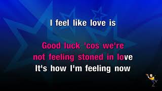 Stoned In Love  Chicane amp Tom Jones KARAOKE [upl. by Enelehs463]