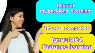 Ignou MCA Exams  How I Prepared for my MCA Backlog exams  Ignou Exams [upl. by Elleira]