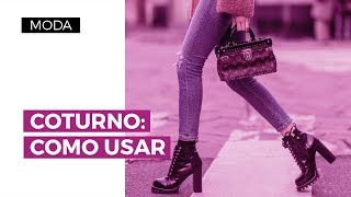 Coturno no Inverno 2018 como usar  CAMILA GAIO [upl. by Powers]