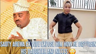 Saoty Arewa ex wife exposes how he disvirgin his daughters and nieces allegedly  Islamic singer 😳 [upl. by Hunfredo157]