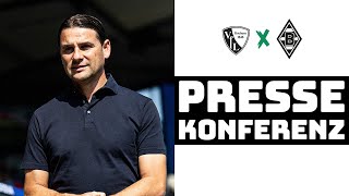 quotKompliment an die Mannschaftquot 🎙 PK nach Bochum  Borussia [upl. by Dex]