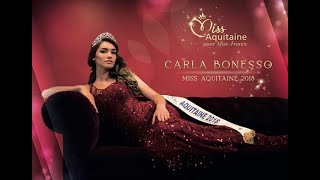 Miss Aquitaine 2018 Carla Bonesso [upl. by Serge430]