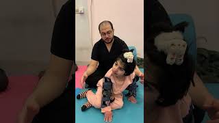 sitting exercises for cerebral palsy case [upl. by Naylor258]