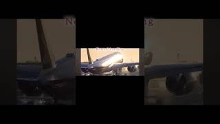 Normal Landing VS Crosswind Landing [upl. by Ecnaled]