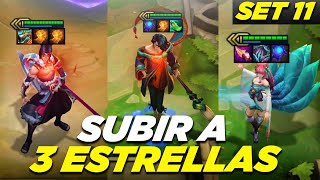 ✅ GUIA para SUBIR a 3 ESTRELLAS a TODOS los CAMPEONES de TFT SET 11 FabulasEnTinta [upl. by Ellehcen865]