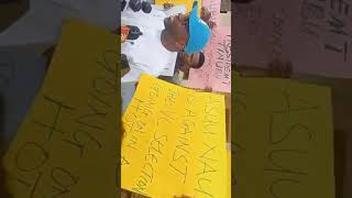 UNIZIK lecturers protest against an Ebonyi man Prof Ben Odoh becoming Vice Chancellor [upl. by Jecho]