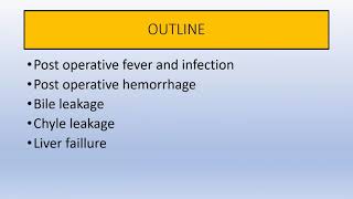 Hepatectomy complication [upl. by Yrtnahc]