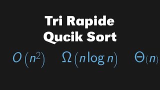 Tri rapide Quick Sort [upl. by Meredi]