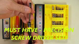 BEST Precision Screwdriver Sets REVIEW [upl. by Aligna]