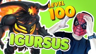 Monster Legends Igursus level 1 to 100  Combat PVP [upl. by Bishop]