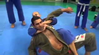 Jiu Jitsu  Exame de faixa branca para azul [upl. by Nennek]