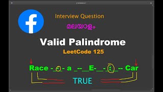 Valid Palindrome  LeetCode 125  Coding for Interviews without inbuilt shortcuts  Easy [upl. by Nester]