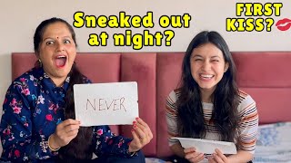 Never have I Ever with my Mother😝 juicy  Secrets Revealed😨 [upl. by Cassandra]