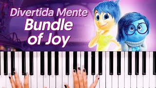 BUNDLE OF JOY  Michael Giacchino Divertida Mente  Aula de teclado [upl. by Glenna320]